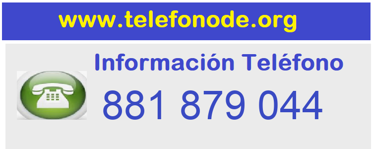 Telefono  881879044