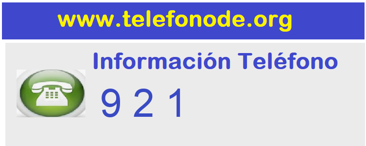 Telefono  921