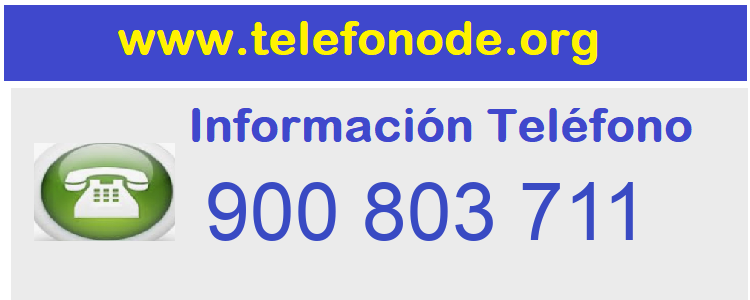 Telefono  900803711