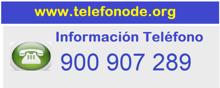 Telefono  900907289