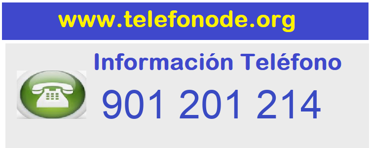 Telefono  901201214
