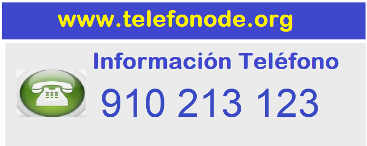 Telefono  910213123