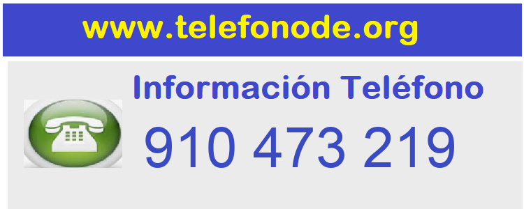 Telefono  910473219