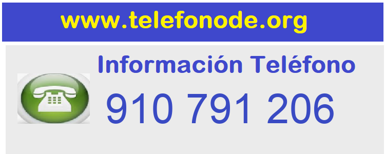 Telefono  910791206