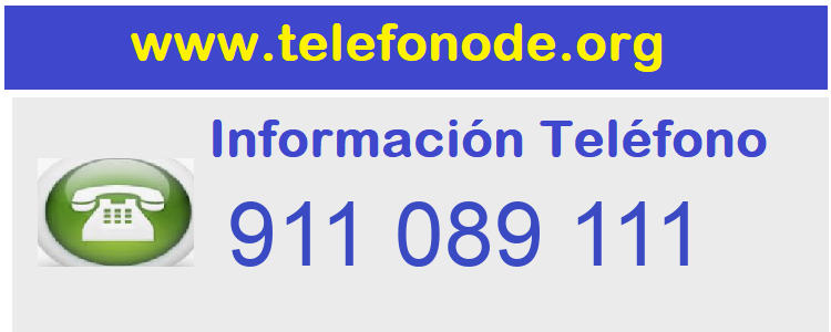 Telefono  911089111