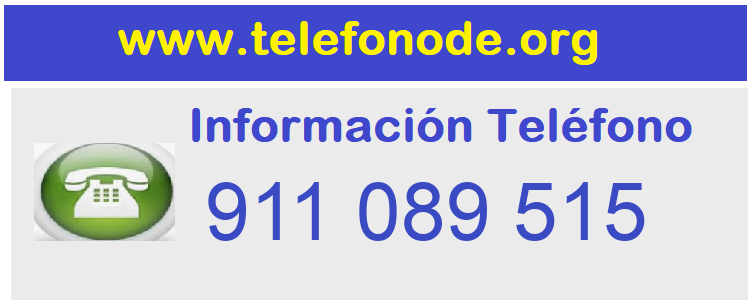 Telefono  911089515