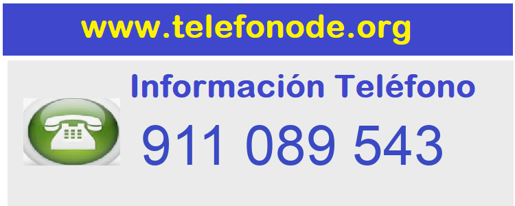 Telefono  911089543