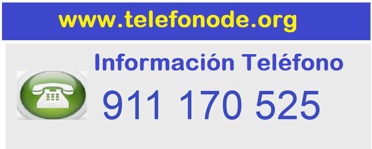 Telefono  911170525
