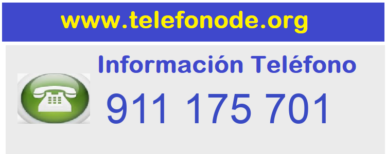 Telefono  911175701