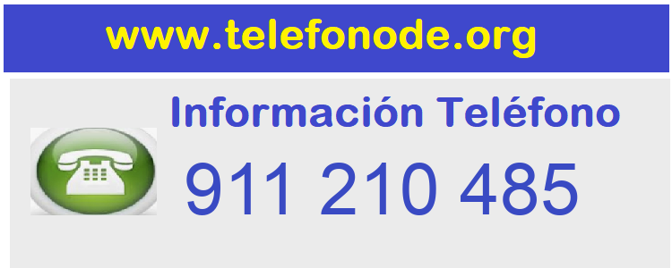 Telefono  911210485