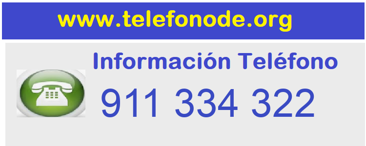 Telefono  911334322