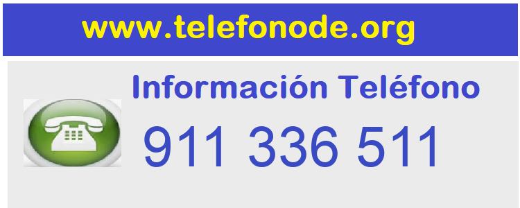 Telefono  911336511
