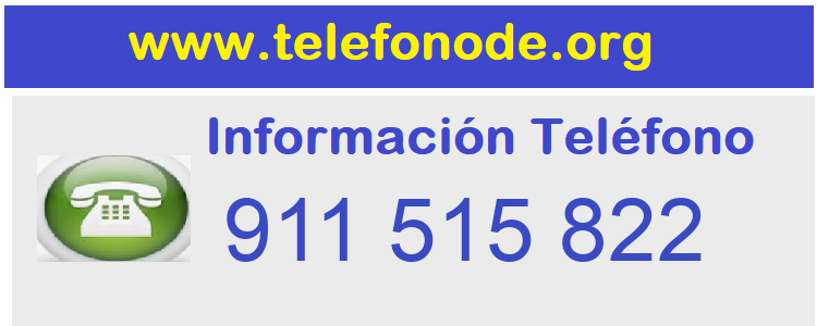 Telefono  911515822