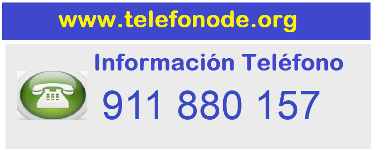 Telefono  911880157