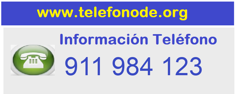 Telefono  911984123