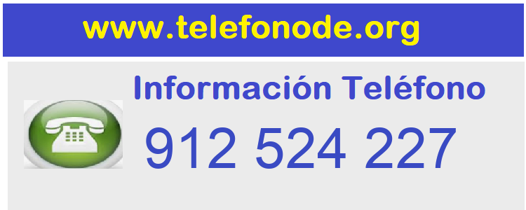 Telefono  912524227