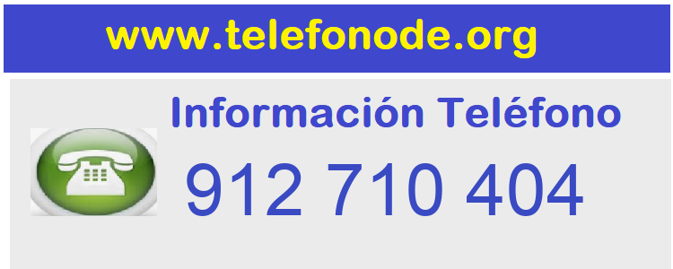 Telefono  912710404