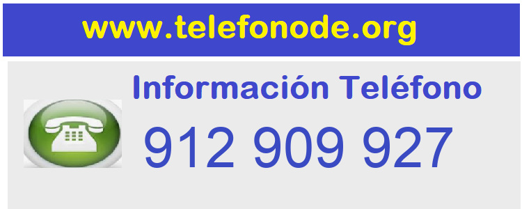 Telefono  912909927