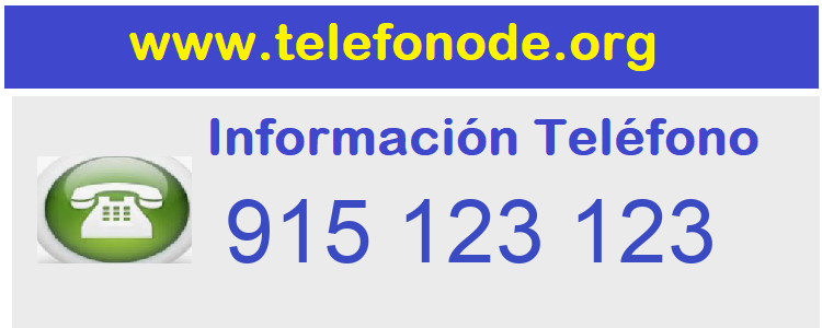 Telefono  915123123