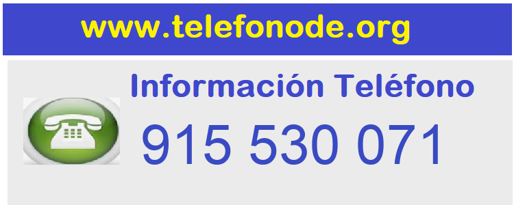 Telefono  915530071