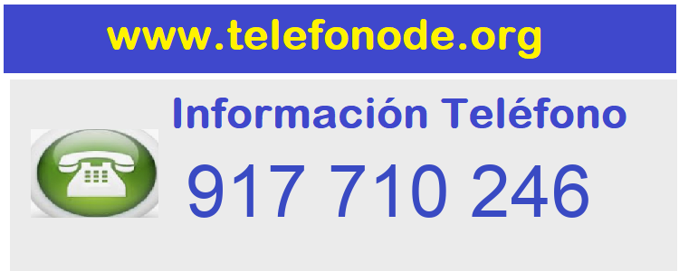 Telefono  917710246