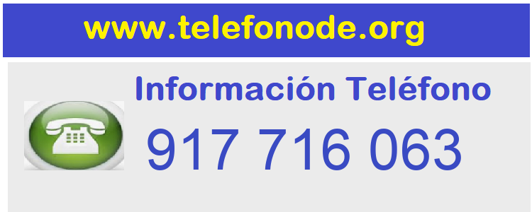 Telefono  917716063