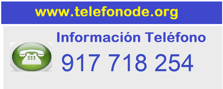 Telefono  917718254