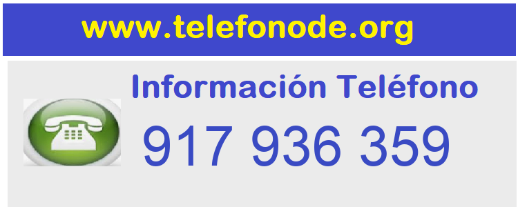 Telefono  917936359