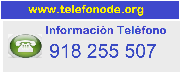 Telefono  918255507