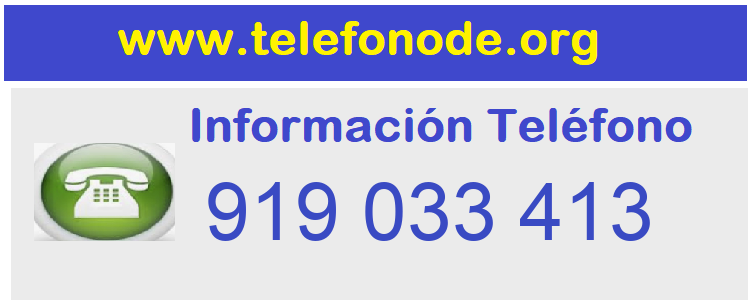 Telefono  919033413
