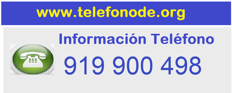 Telefono  919900498