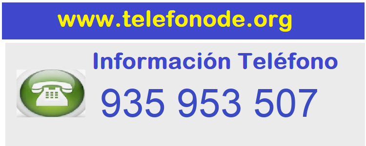 Telefono  935953507