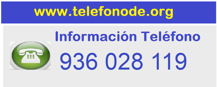 Telefono  936028119