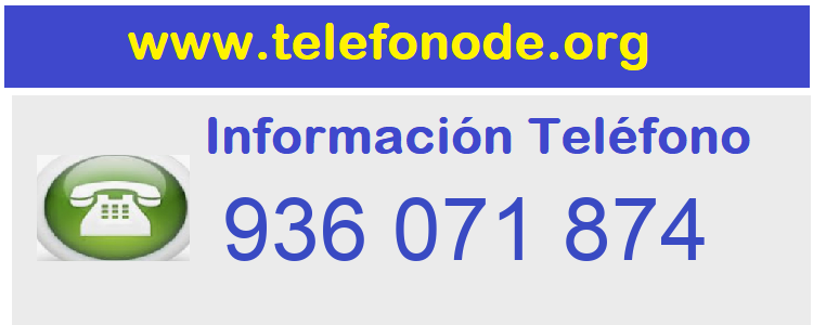 Telefono  936071874