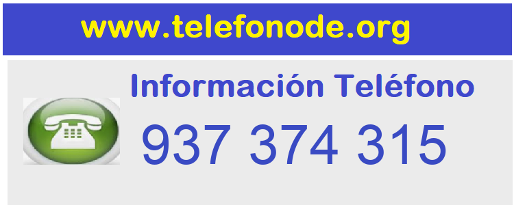 Telefono  937374315