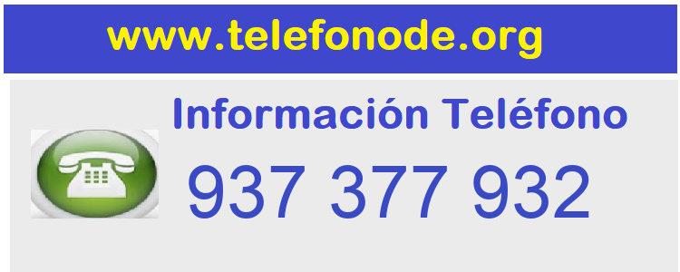 Telefono  937377932