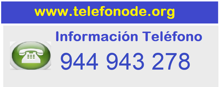 Telefono  944943278