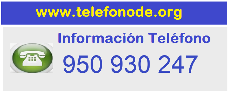 Telefono  950930247