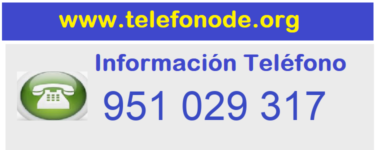 Telefono  951029317