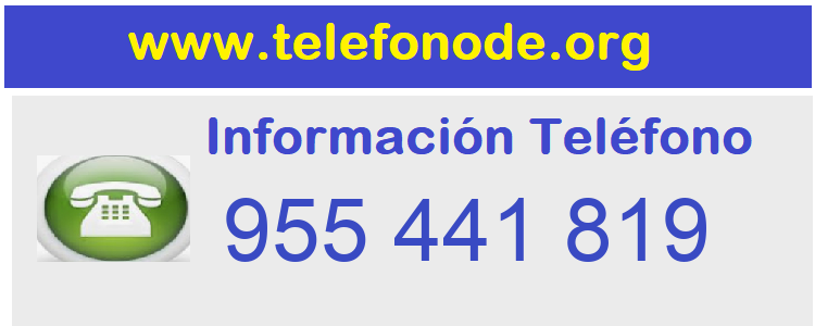 Telefono  955441819