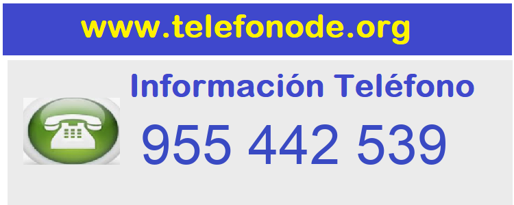 Telefono  955442539