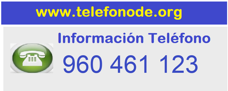 Telefono  960461123