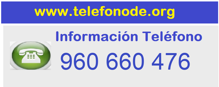 Telefono  960660476