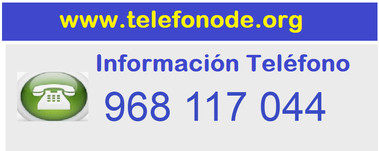 Telefono  968117044