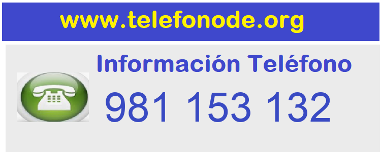 Telefono  981153132