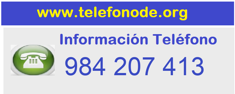 Telefono  984207413