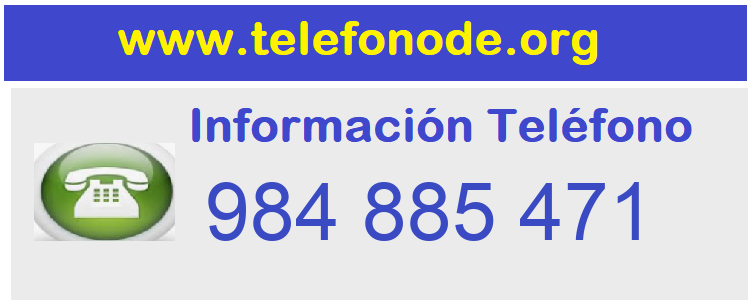 Telefono  984885471