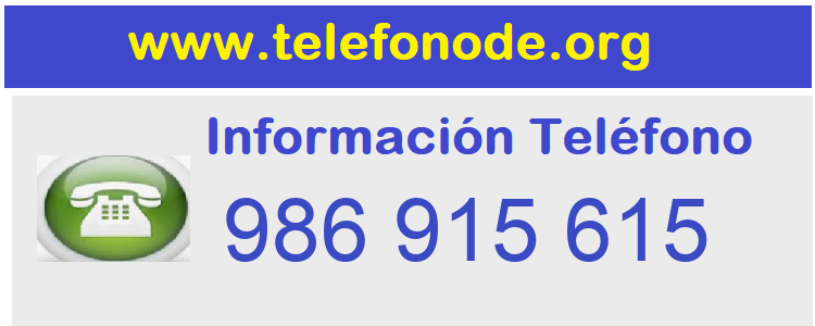 Telefono  986915615