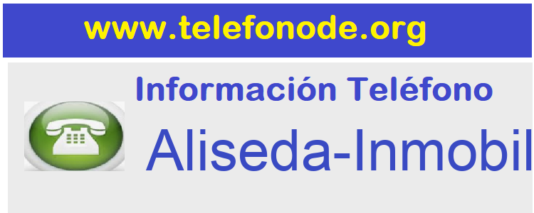 Telefono  Aliseda-Inmobiliaria