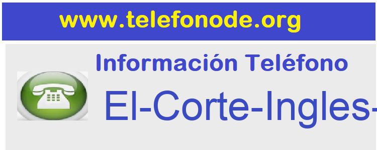 Telefono  El-Corte-Ingles-Murcia